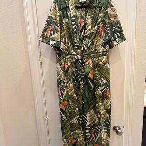 Farm Rio Safari Jumpsuit